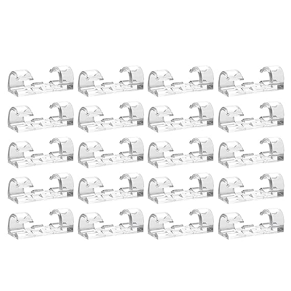 Nail Free Wire Clamp Set of 40PCS