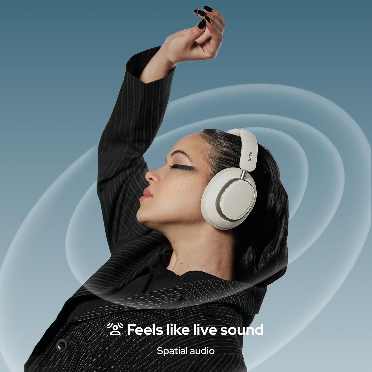 Noise Airwave Max 6 Overhead Wireless Headphone - OneSize Cobalt Blue