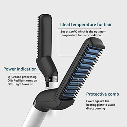 2 in 1 HAIR & BEARD STRAIGHTENER